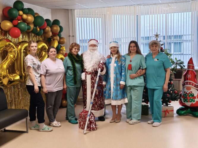 Новогодний конкурс в 4-ой ГКБ имени Н.Е. Савченко